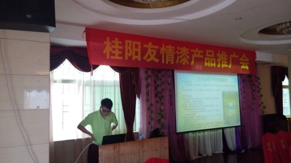 友情漆桂阳推介会