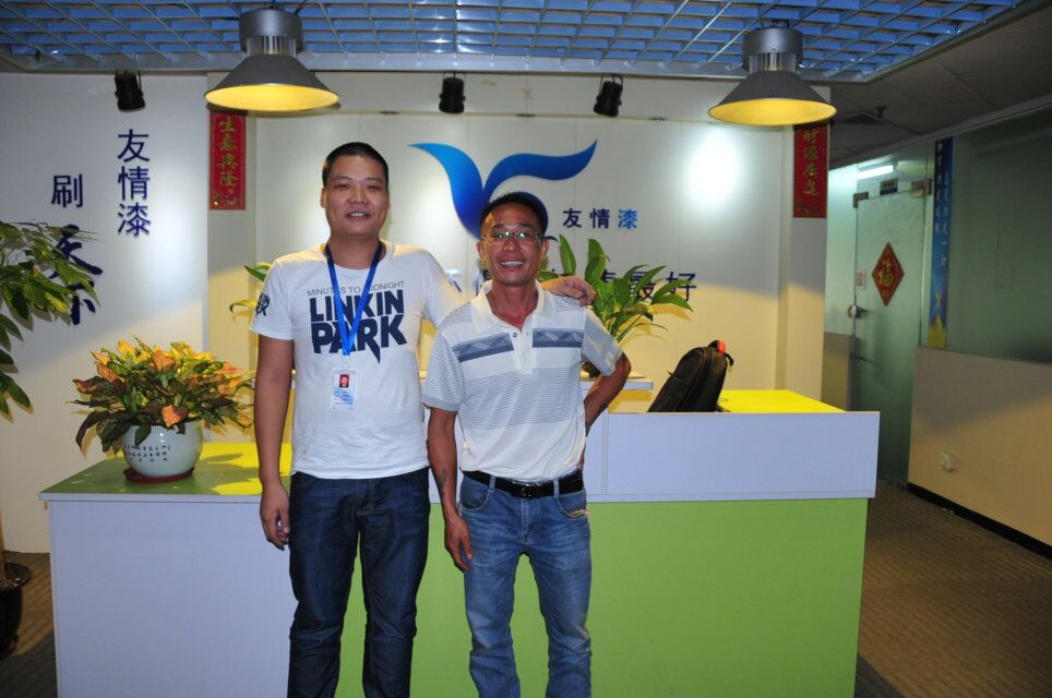 友情漆诚意待客，共谋合作发展