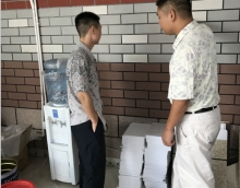友情漆客户实地考察工厂，确定合作信心