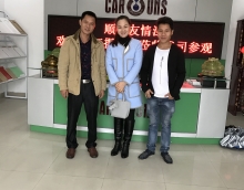 友情漆产品有口碑，客户考察工厂求合作