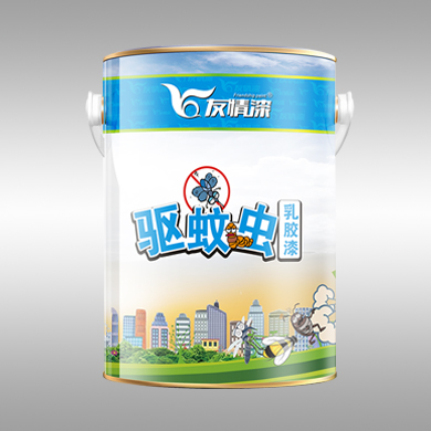 驱蚊虫乳胶漆 5L